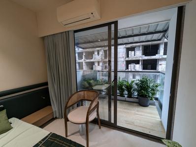 Bedroom Image of 1377 Sq.ft 2 BHK Apartment / Flat for sale in The Green Parmeshwar, Jagatpur Ahmedabad for Rs. 7000000
