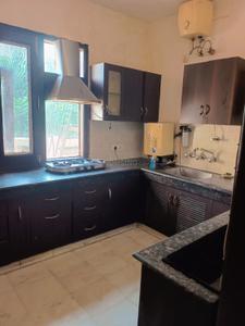 Kitchen Image of 1600 Sq.ft 3 BHK Builder Floor for rent in Sun City, Sector 54 Gurgaon for Rs. 75000