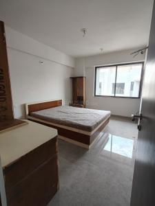Bedroom Image of 1850 Sq.ft 3 BHK Apartment / Flat for rent in Vishwanath Maher Select, Shela Ahmedabad for Rs. 30000