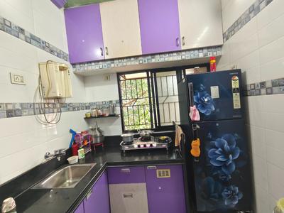Kitchen Image of 750 Sq.ft 2 BHK Apartment / Flat for sale in Khokhra Ahmedabad for Rs. 4000000