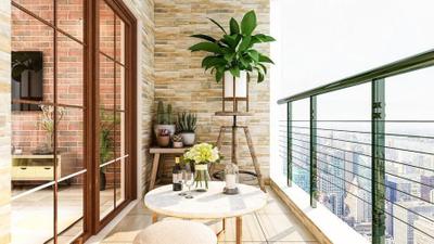 Balcony Image of 1480 Sq.ft 3 BHK Apartment / Flat for sale in Mulund West Mumbai for Rs. 41000000