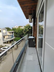Balcony Image of 500 Sq.ft 1 BHK Builder Floor for rent in Sector 57 Gurgaon for Rs. 35000