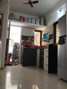 Kitchen Image of 470 Sq.ft 1 BHK Apartment / Flat for sale in Khodiyar Nagar Vadodara for Rs. 1750000