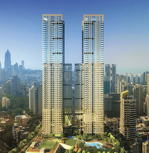 Image of 1500 Sq.ft 2.5 BHK Apartment / Flat for rent in Monte South, Byculla, Mumbai for Rs. 170000