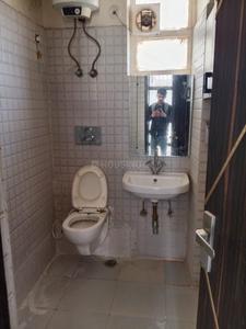 Bathroom Image of 1025 Sq.ft 2 BHK Apartment / Flat for sale in Krish Aura, Milakpur Goojar Bhiwadi for Rs. 3500000