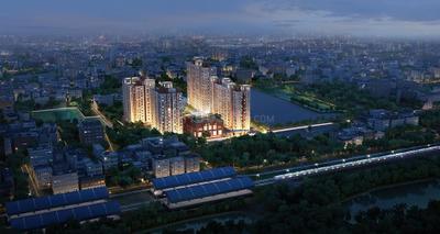 Image of 999 Sq.ft 2 BHK Apartment / Flat for sale in Sugam Urban Lakes Phase II, Konnagar, Hooghly for Rs. 5700000