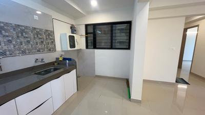 Kitchen Image of 1200 Sq.ft 3 BHK Apartment / Flat for rent in Riverview Falcon Towers At Riverview City, Loni Kalbhor Pune for Rs. 30000