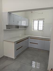 Kitchen Image of 1100 Sq.ft 1 BHK Builder Floor for rent in White County, Jigani Bengaluru for Rs. 23000