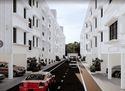 Image of 1750 Sq.ft 3 BHK Apartment / Flat for sale in MP The White House, Manapakkam, Chennai for Rs. 17500000