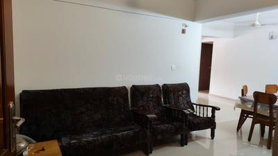 Living Room Image of 1066 Sq.ft 2 BHK Apartment / Flat for rent in  Cyber Castle Kings Tower, Kazhakkoottam Thiruvananthapuram for Rs. 27000