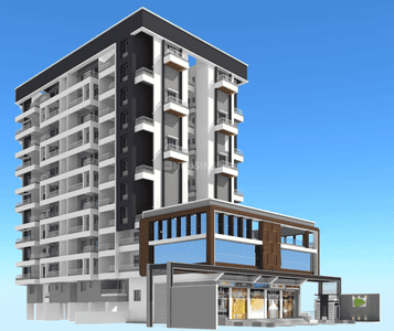 Image of 1042 Sq.ft 2 BHK Apartment / Flat for sale in Gaikwad Nirvanas, Wakad, Pune for Rs. 6100000