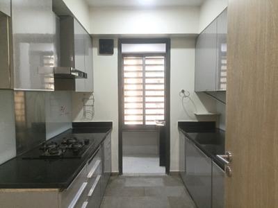Kitchen Image of 1470 Sq.ft 3 BHK Apartment / Flat for rent in Godrej The Trees, Vikhroli East Mumbai for Rs. 170000