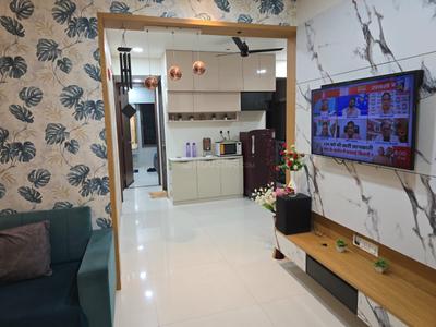 Hall Image of 1530 Sq.ft 3 BHK Apartment / Flat for sale in Swamarvella Swastik Marvella, Chandkheda Ahmedabad for Rs. 8500000