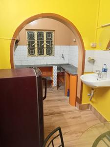 Kitchen Image of 850 Sq.ft 2 BHK Apartment / Flat for rent in Basundhara, Netaji Nagar Kolkata for Rs. 13500