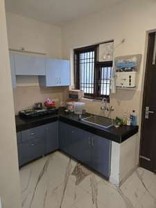 Kitchen Image of 1150 Sq.ft 2 BHK Builder Floor for rent in Alpha I Greater Noida Greater Noida for Rs. 20000