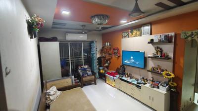Hall Image of 695 Sq.ft 1 BHK Apartment / Flat for sale in Shivshankar Shivram Solitaire, Bhandup West Mumbai for Rs. 9829286