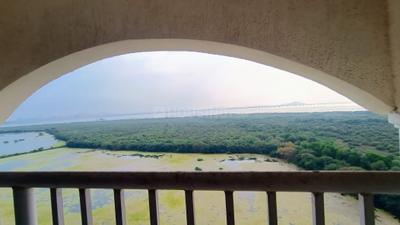 Balcony Image of 1800 Sq.ft 3 BHK Apartment / Flat for rent in CIDCO NRI Complex Phase 2, Seawoods Navi Mumbai for Rs. 130000