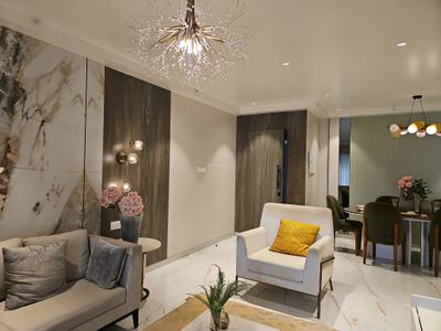 Living Room Image of 1339 Sq.ft 2 BHK Apartment / Flat for sale in Adani Atelier Greens, Mundhwa Pune for Rs. 20600000