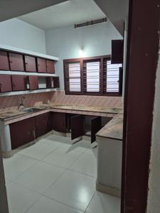 Kitchen Image of 750 Sq.ft 2 BHK Independent House for rent in Ulloor Thiruvananthapuram for Rs. 15000