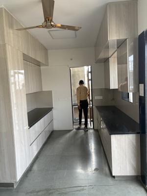 Kitchen Image of 1200 Sq.ft 1.5 BHK Builder Floor for rent in Scheme No 114 Indore for Rs. 35000