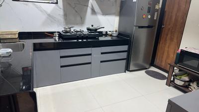 Kitchen Image of 1450 Sq.ft 3 BHK Apartment / Flat for rent in Guruvista Phase II, Kharadi Pune for Rs. 65000