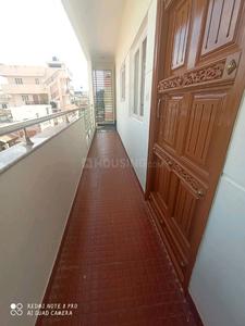 Balcony Image of 650 Sq.ft 1 BHK Builder Floor for rent in Hebbal Bengaluru for Rs. 16000