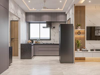 Kitchen Image of 700 Sq.ft 2 BHK Apartment / Flat for sale in Kheni Shivalik Avenue, Vadadla Bharuch for Rs. 2950000