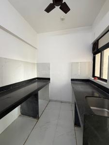 Kitchen Image of 565 Sq.ft 1 BHK Apartment / Flat for rent in Runwal Gardens, Dombivli East Thane for Rs. 12000