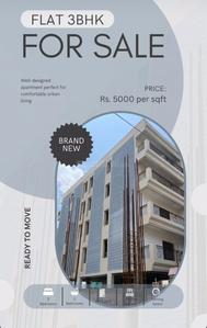 Image of 1515 Sq.ft 3 BHK Apartment / Flat for sale in Nohsa, Patna for Rs. 6900000