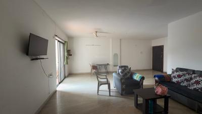 Living Room Image of 1650 Sq.ft 3 BHK Apartment / Flat for rent in Siddhesh Optimus, Viman Nagar Pune for Rs. 64000