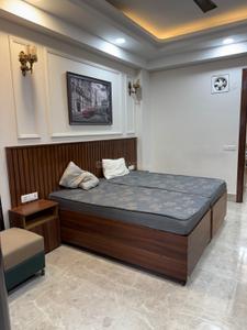 Bedroom Image of 900 Sq.ft 1 BHK Builder Floor for rent in DLF Independent Floors, DLF Phase 3 Gurgaon for Rs. 30000