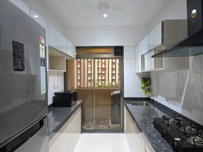Kitchen Image of 950 Sq.ft 2 BHK Apartment / Flat for sale in Evershine Amavi 303 Phase 2, Virar West Virar for Rs. 7800000