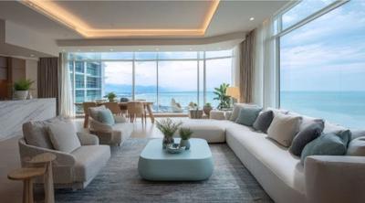 Hall Image of 4161 Sq.ft 4 BHK Apartment / Flat for sale in Godrej Trilogy Seafront, Mahalakshmi Mumbai for Rs. 260000000