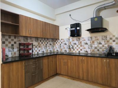 Kitchen Image of 1550 Sq.ft 3 BHK Apartment / Flat for rent in Eternity Astral, Kadubeesanahalli Bengaluru for Rs. 50000