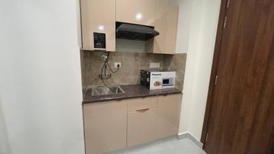 Kitchen Image of 950 Sq.ft 1 BHK Builder Floor for rent in Sector 39 Gurgaon for Rs. 33000