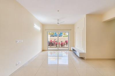 Hall Image of 1400 Sq.ft 3 BHK Apartment / Flat for rent in Prestige Green Gables, Panathur Bengaluru for Rs. 82000