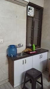 Kitchen Image of 308 Sq.ft 1 RK Builder Floor for rent in Patel Nagar New Delhi for Rs. 12098