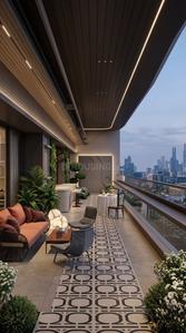 Image of 724 Sq.ft 1 BHK Apartment / Flat for sale in Embassy Indiabulls Park 1, Panvel, Navi Mumbai for Rs. 8300000
