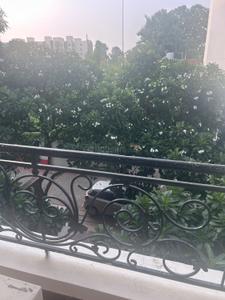 Balcony Image of 1450 Sq.ft 2 BHK Apartment / Flat for rent in Shalimar Courtyard, Mohibullapur Lucknow for Rs. 22000