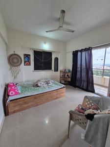 Bedroom Image of 512 Sq.ft 1 BHK Apartment / Flat for rent in Hollyhock City, Lohegaon Pune for Rs. 15000