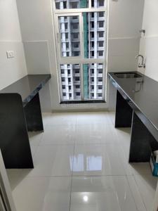 Kitchen Image of 650 Sq.ft 1.5 BHK Apartment / Flat for sale in Godrej Emerald, Thane West Thane for Rs. 9000000