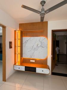 Hall Image of 1800 Sq.ft 3 BHK Apartment / Flat for rent in Dev Atharva Abode, Vaishno Devi Circle Ahmedabad for Rs. 28000