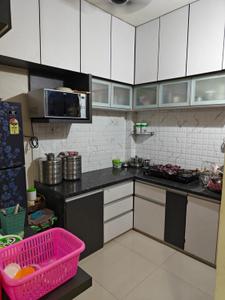Kitchen Image of 800 Sq.ft 2 BHK Apartment / Flat for sale in Aaryan Gloria, South Bopal Ahmedabad for Rs. 6000000