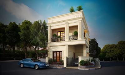 Image of 1407 Sq.ft 3 BHK Villa for sale in ATH Merlion, Kovur, Chennai for Rs. 12200000