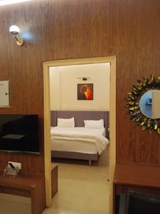 Bedroom Image of 1000 Sq.ft 2 BHK Apartment / Flat for rent in Ansal Olympus Lake View Apartments Block A And C, Nijampur Majhigaon Lucknow for Rs. 35000