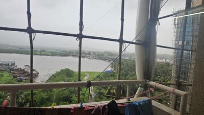 Balcony Image of 1350 Sq.ft 2 BHK Apartment / Flat for sale in Lakhani Sun Coast, Belapur CBD Navi Mumbai for Rs. 27500000