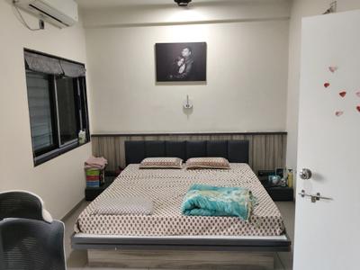 Bedroom Image of 2151 Sq.ft 3 BHK Independent House for sale in Swagat City, Adalaj Gandhinagar for Rs. 18000000