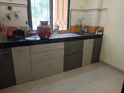 Kitchen Image of 540 Sq.ft 1 BHK Apartment / Flat for sale in Lodha Paradise, Thane West Thane for Rs. 7600000