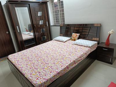 Bedroom Image of 670 Sq.ft 1 BHK Apartment / Flat for rent in TCG The Cliff Garden Apartments, Hinjawadi Phase 3 Pune for Rs. 26500