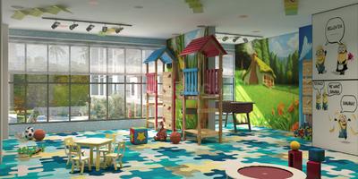 Hall Image of 726 Sq.ft 2 BHK Apartment / Flat for sale in Merlin Skygaze, Rajpur Kolkata for Rs. 6600000